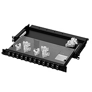 日東工業　RD98-2SC48PN　スライド式スプライスユニット・Pシリーズ（ラックマウント型）光パッチパネル