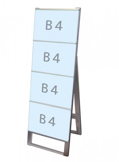 TOKISEI（常盤精工）　CCSK-B4Y4K　B4横4片面　カードケーススタンド看板　【B4横・片面・屋内・屋外可】