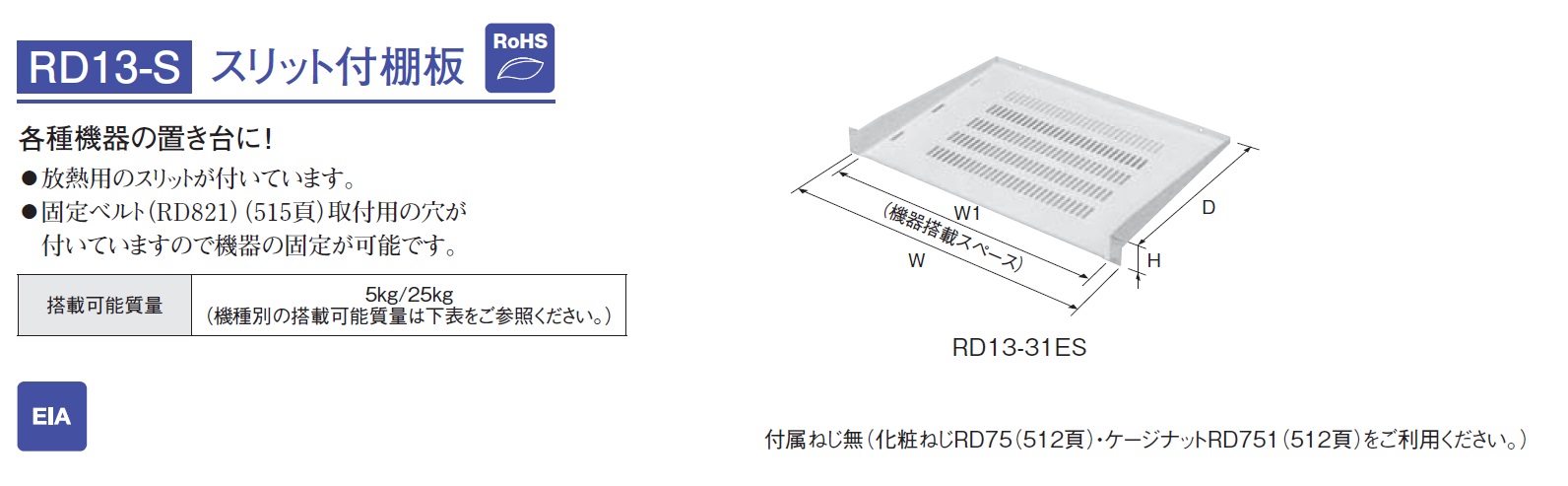 通販 | 日東工業 RD13-34ES ペールホワイト・RD13-34ESK ブラック スリット付棚板 | アドウイクス株式会社
