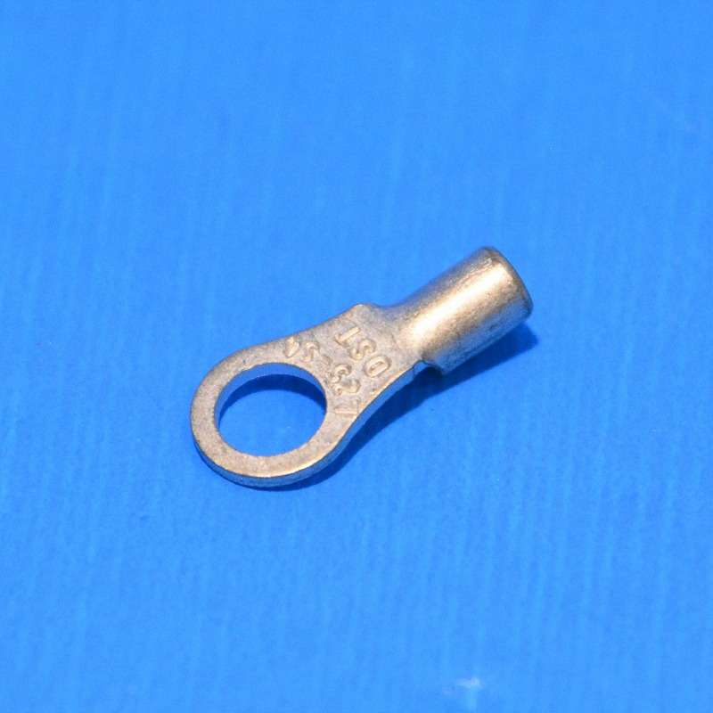 大同端子製造　1.25-S4（R1.25-S4）　バラ　銅線用裸圧着端子(R形)丸形