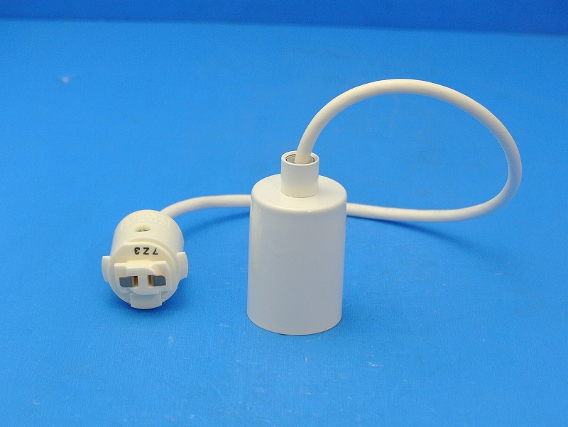 PEDU-E261S-WWL　E26配線ダクト用ペンダント1　コードS（白色）・【電球色LEDランプ付】