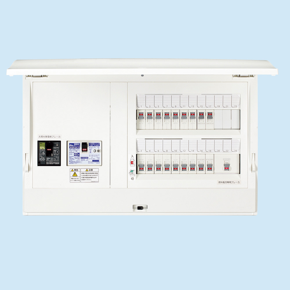 通販 | 日東工業 HCD3E7-143W1 ホーム分電盤（ドア付）W発電システム 