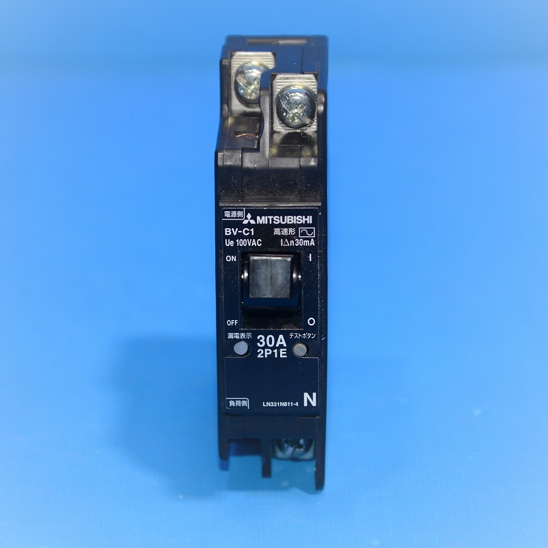 通販 | 三菱電機 BV-C1 2P1E 30A 30mA NN 分電盤用漏電遮断器