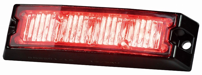 日恵製作所　パワーフラッシュ　NY9640DMR　赤　スモールタイプ　車載用LED警告灯