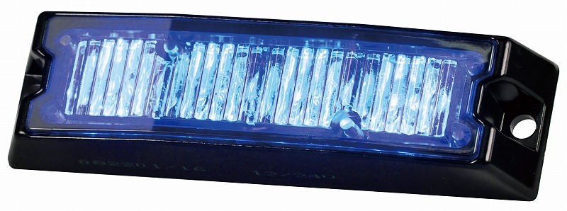 日恵製作所　パワーフラッシュ　NY9640DMB　青　スモールタイプ　車載用LED警告灯