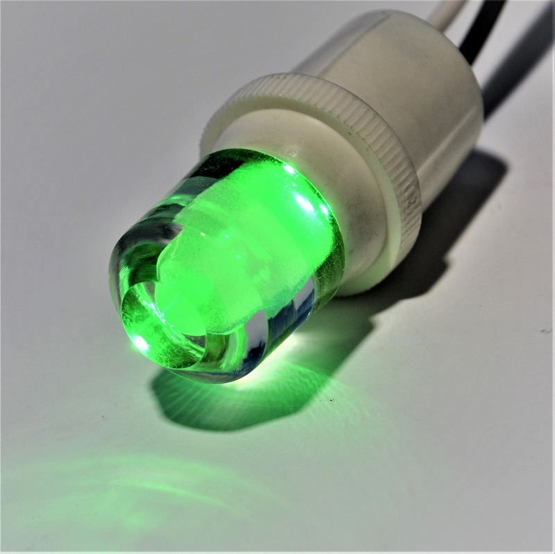 FLED　T22E17-12-3G　緑（グリーン）　E17　DC12V0.24W　LEDランプ　