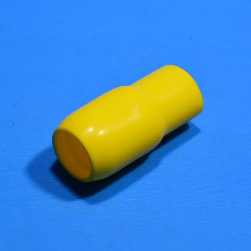 ニチフ端子工業　TIC-100　黄色　バラ　絶縁端子キャップ