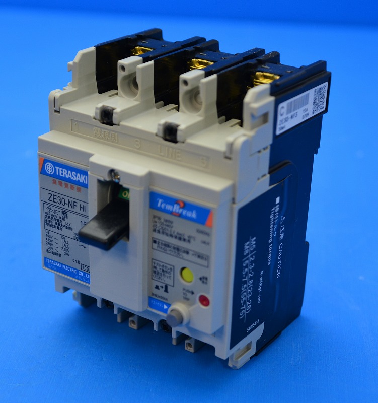 通販 | 寺崎電気産業 ZE30-NF 3P15A 30ｍA 漏電遮断器（ELB