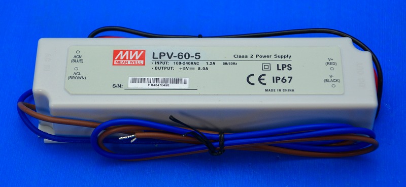 MW　LPV-60-5　DC5V　直流電源