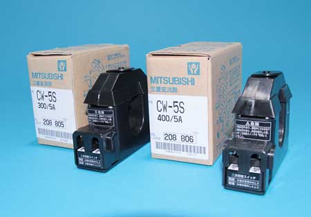 三菱電機　CW-5S　800/5A　低圧変流器CWシリーズ　分割形