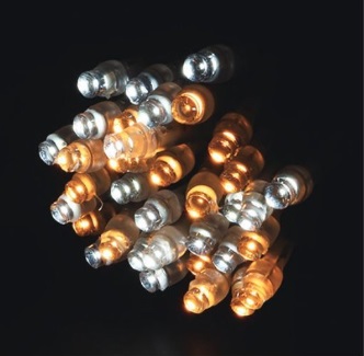 3芯LEDストリングライトVer.Ⅱ　シャンパン×ホワイト　3B100SGW2　100球　ブラックコード