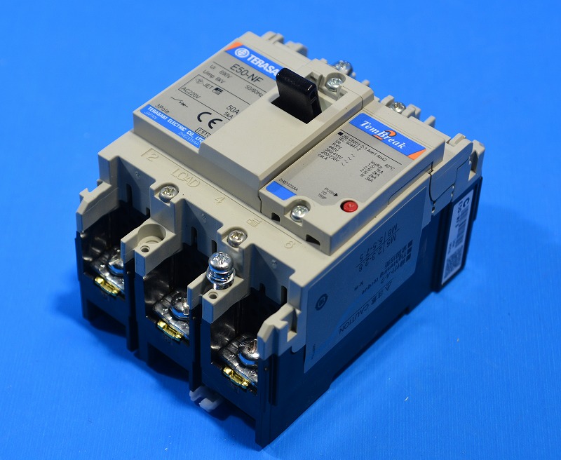 寺崎電気産業　E50-NF　3P　50A　配線遮断器　（T11)