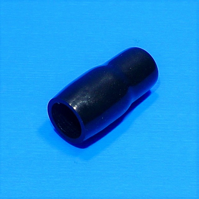 東方電材　ビニールキャップ　V-38　黒　絶縁キャップ（端子キャップ）端子圧着部カバータイプ