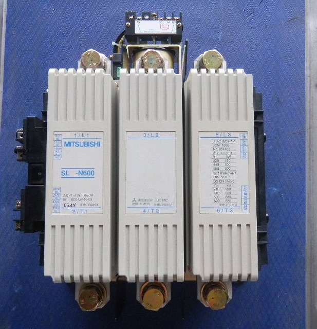 通販 | ・三菱電機 SL-N600 補助接点1a2b 機械ラッチ式電磁接触器 操作