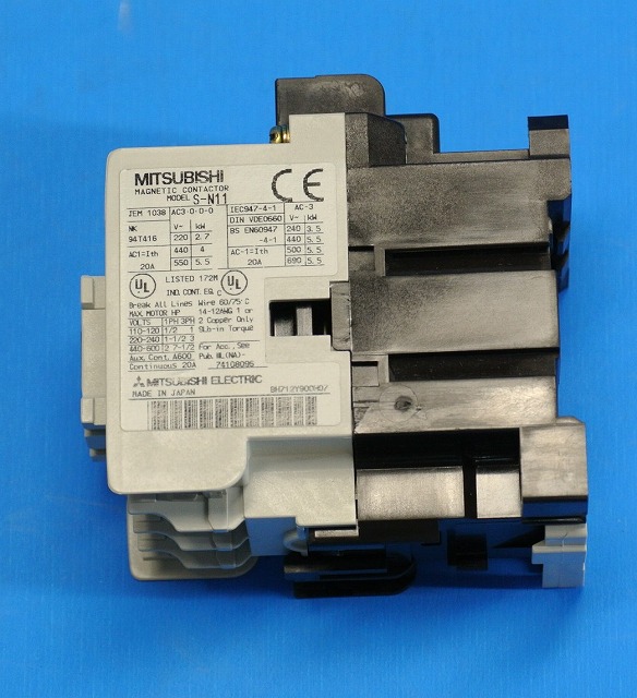 通販 | 三菱電機 S-N11 AC100V S形電磁接触器（箱なし非可逆式