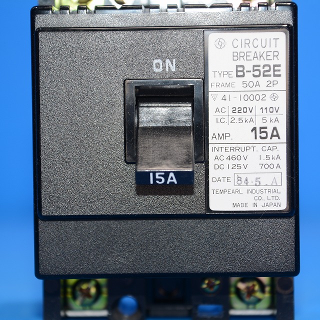 テンパール Eシリーズ 経済タイプ 漏電遮断器 OC付 222EA2030 - 1