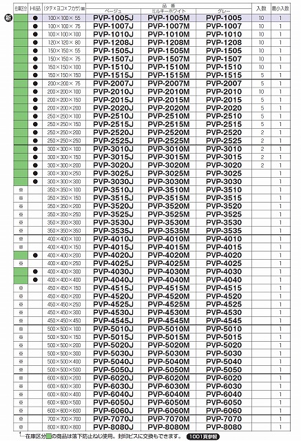 □未来 プールボックス 長方形 PVP603020J(2001706)[送料別途見積り