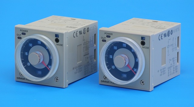 オムロン　H3CR-A　AC100-240/DC100-125　8動作マルチ　11Pソケット接続　リレー2c出力