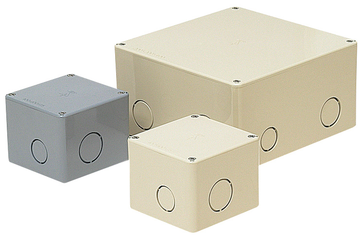 通販 | 未来工業（MIRAI) PVP-1007N グレー プールボックス 正方形 
