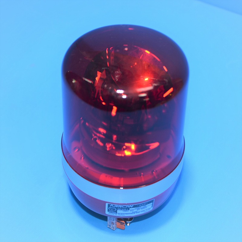 アロー（ARROW）　LRSC-100　赤　100V　LED回転灯　