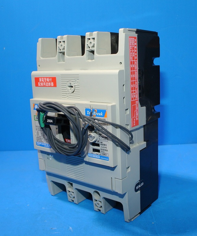 通販 | 寺崎電気 ZAE250-SF 3P225A（3P3E） 配線遮断器（漏電警報付