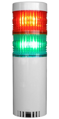 日恵製作所（NIKKEI） VT04Z-024K2 赤緑 ニコタワー・プリズム（3点留め仕様） φ46 AC/DC24V