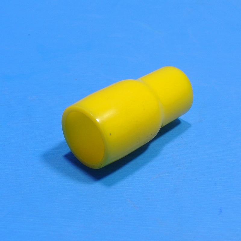 東方電材　ビニールキャップ　V-60　黄　絶縁キャップ（端子キャップ）端子圧着部カバータイプ　