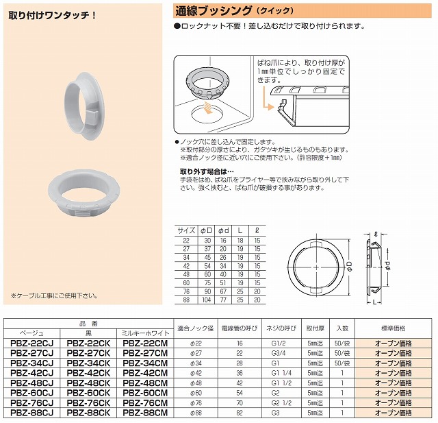 に値下げ！ MC-50W 未来工業 ブッシングパンチ | www