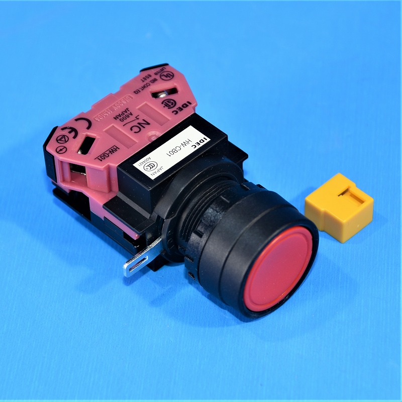 IDEC (アイデック/和泉電気)　HW1B-M101R　φ22　押ボタンスイッチ