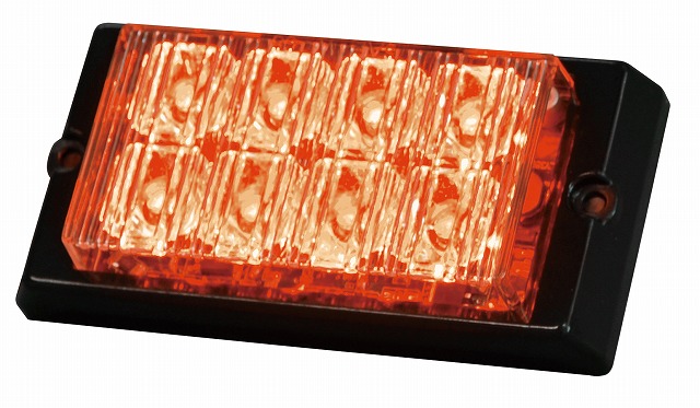 日恵製作所　パワーフラッシュ　NY9420DRR　赤　汎用デュアルタイプ　車載用LED警告灯