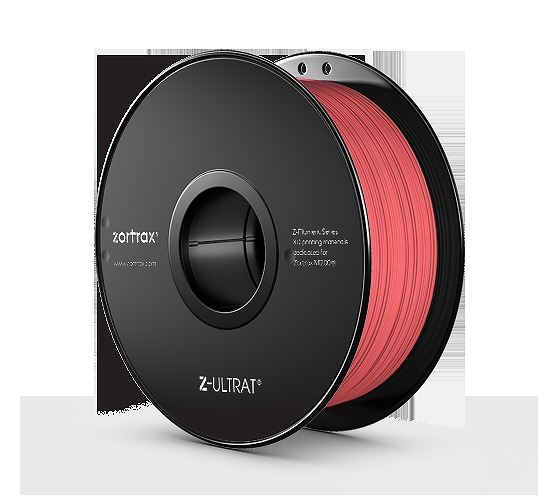 Zortrax　Z-ULTRAT　Neon Red　ネオンレッド　1.75mm　フィラメント