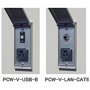 日東工業　PCW-V-USB-B　PCコネクタBOX