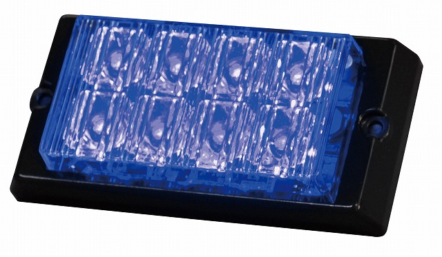 日恵製作所　パワーフラッシュ　NY9420DRB　青　汎用デュアルタイプ　車載用LED警告灯