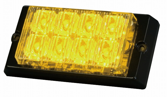 日恵製作所　パワーフラッシュ　NY9420DRY　黄　汎用デュアルタイプ　車載用LED警告灯