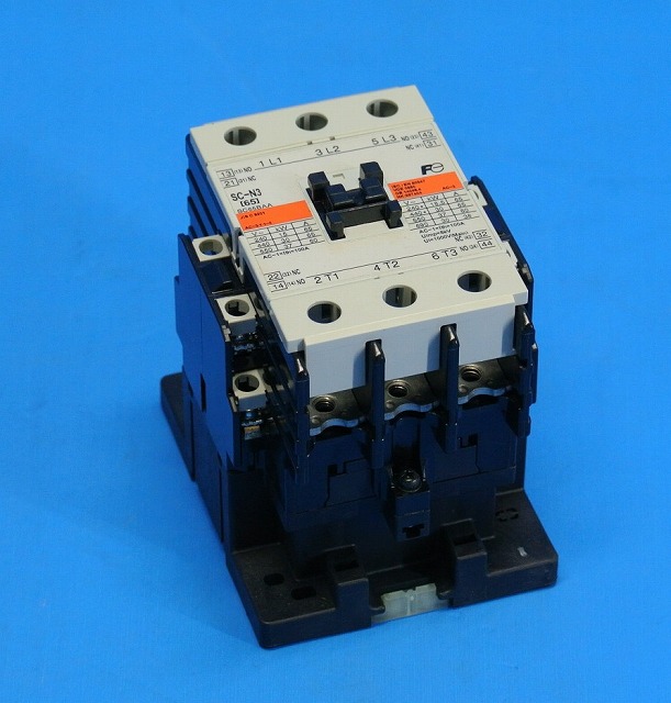 通販 | 富士電機 SC-N3（65） AC100V 2a2b 電磁接触器 端子カバー付