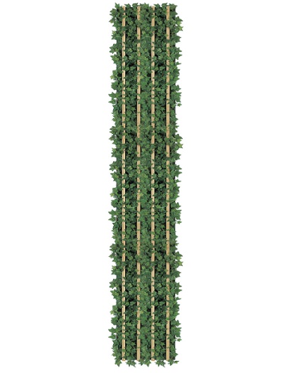 グリーンモード　連接グリーン　GM1730　6連　壁面緑化 木桟付きライン ナチュラル