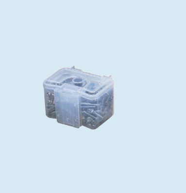 未来工業（MIRAI)　DB-W　白（半透明）　デンコーキャリーボックス用小物ケース