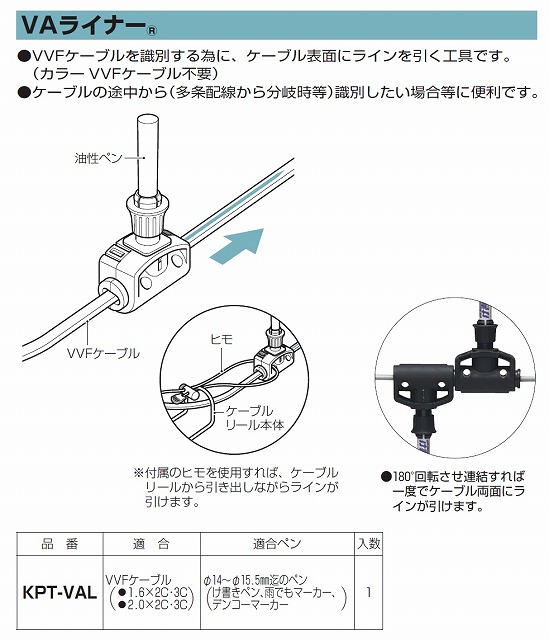 通販  未来工業 KPT-VAL VAライナー  アドウイクス株式会社