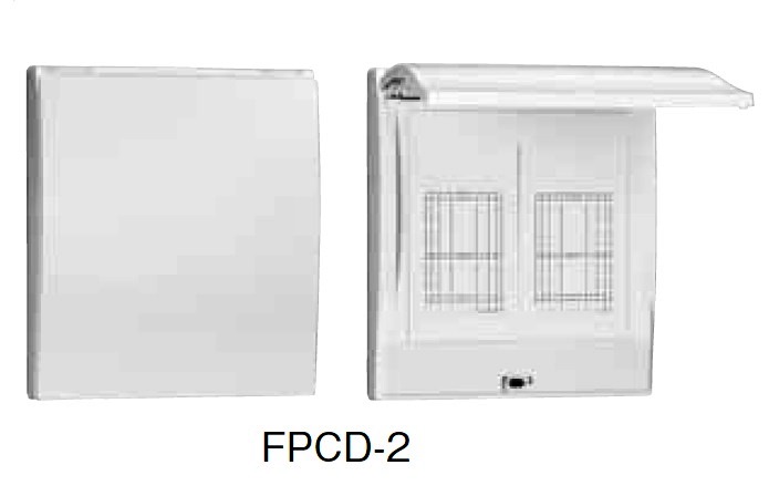 通販 | 日東工業 FPCD-2 屋内用ドア付FPボックス （旧品名 FPC-2(D 