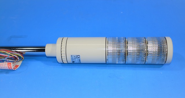 パトライト　LME-302FBL-RYG-Z　グローブ透明　LED中型積層信号灯　LME-3型