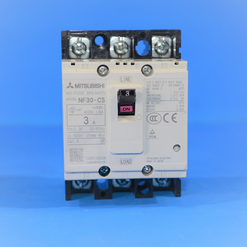 三菱電機　NF30-CS　3P3A　配線遮断器