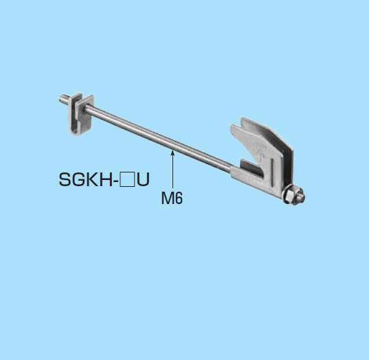 未来工業　SGKH-30U　10個　形鋼金具用サポート金具 （SGK用）　器具取付部上側用（鋼内配管用）