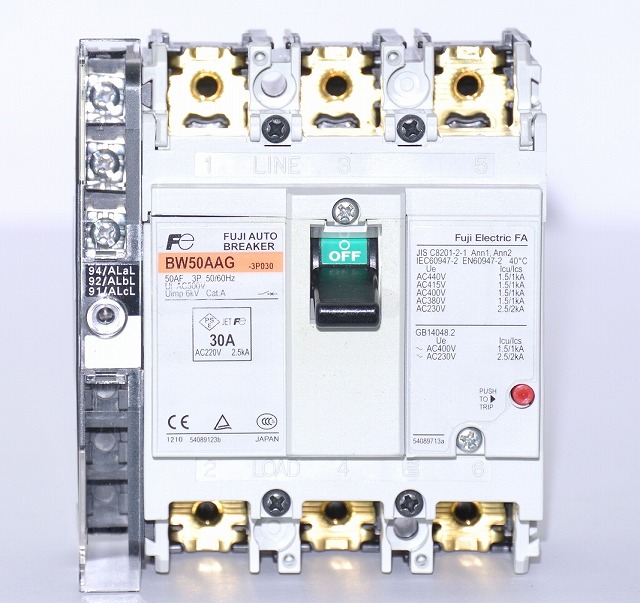 通販 | 富士電機 BW50AAG 3P30A オートブレーカ | アドウイクス株式会社