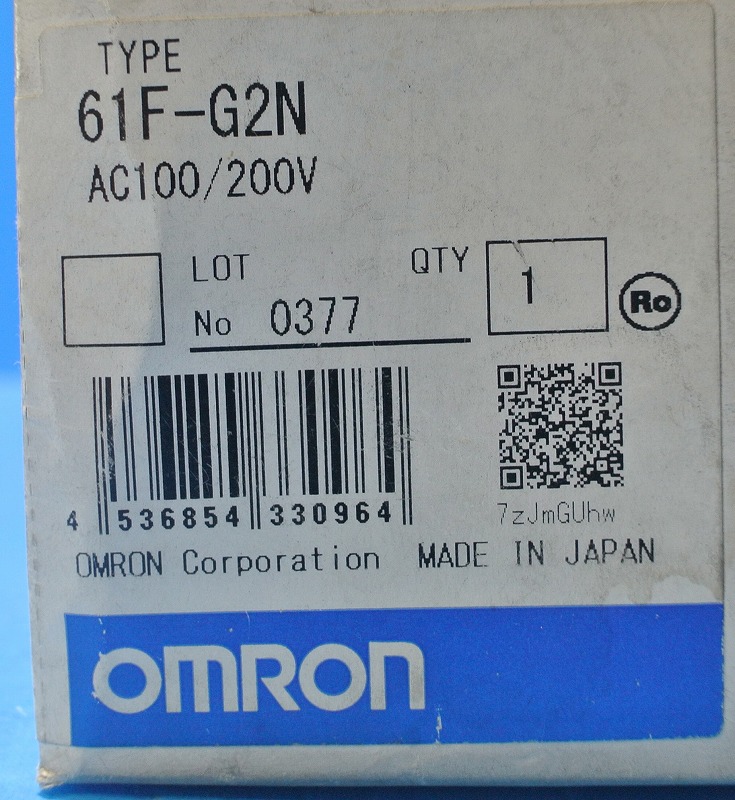 OMRON(オムロン) フロートなしスイッチ コンパクトタイプ 61F-G2N