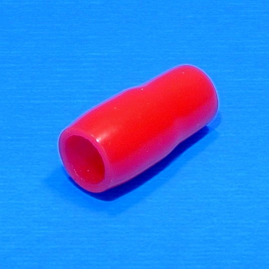 東方電材　ビニールキャップ　V-8　赤　100個入り　絶縁キャップ（端子キャップ）端子圧着部カバータイプ　　
