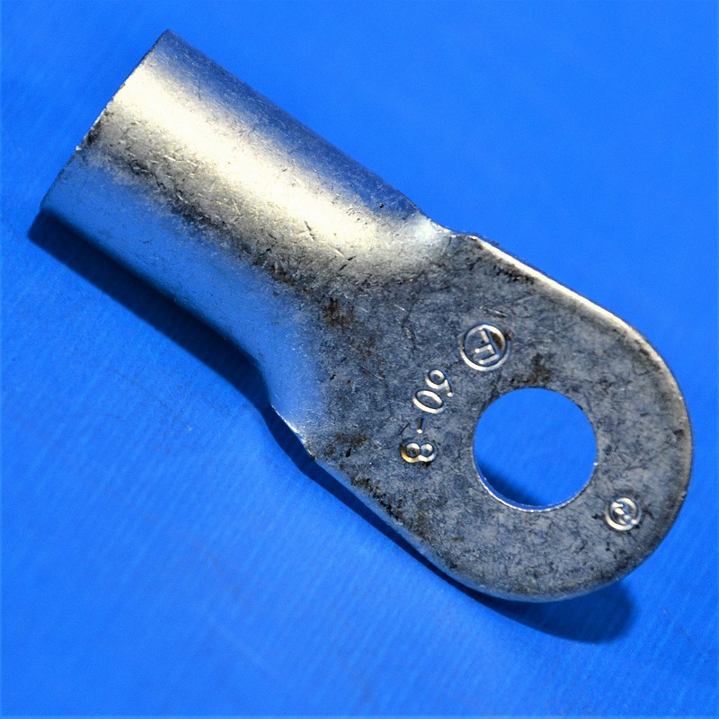 通販 | 冨士端子 R60-S8（60-S8） 銅線用裸圧着端子(R形)丸形 在庫品 