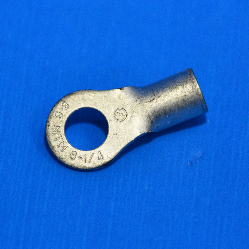 ニチフ　R8-6　バラ売り　銅線用裸圧着端子(R形)丸形