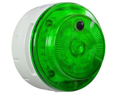日恵製作所　VK10M-B04JG-GJ　ニコUFOミューボ　緑　害獣対策　電池式警告灯