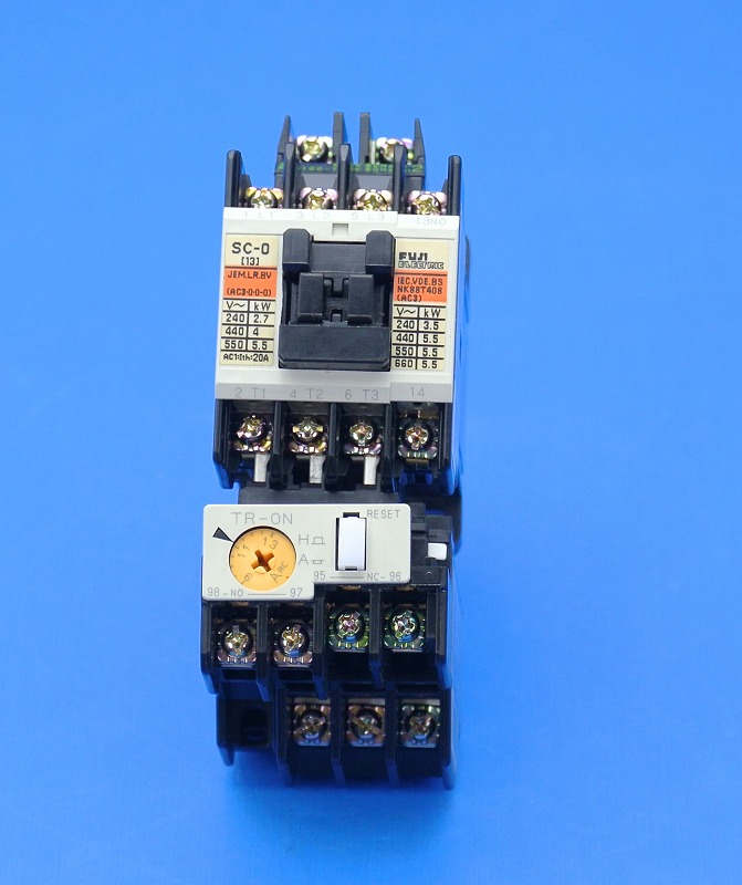 富士電機 標準形電磁接触器 ケースカバー無 SC-N6 コイル100V