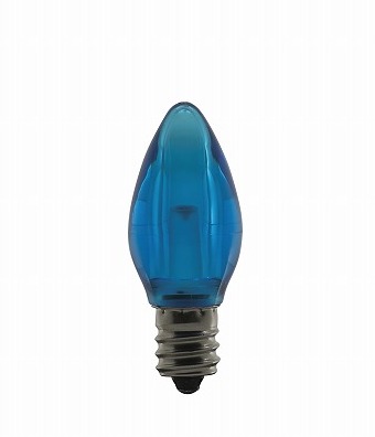 LEDカクテルバルブ　LED-T1-FB　ブルー　E12　1W/100V　10球/箱